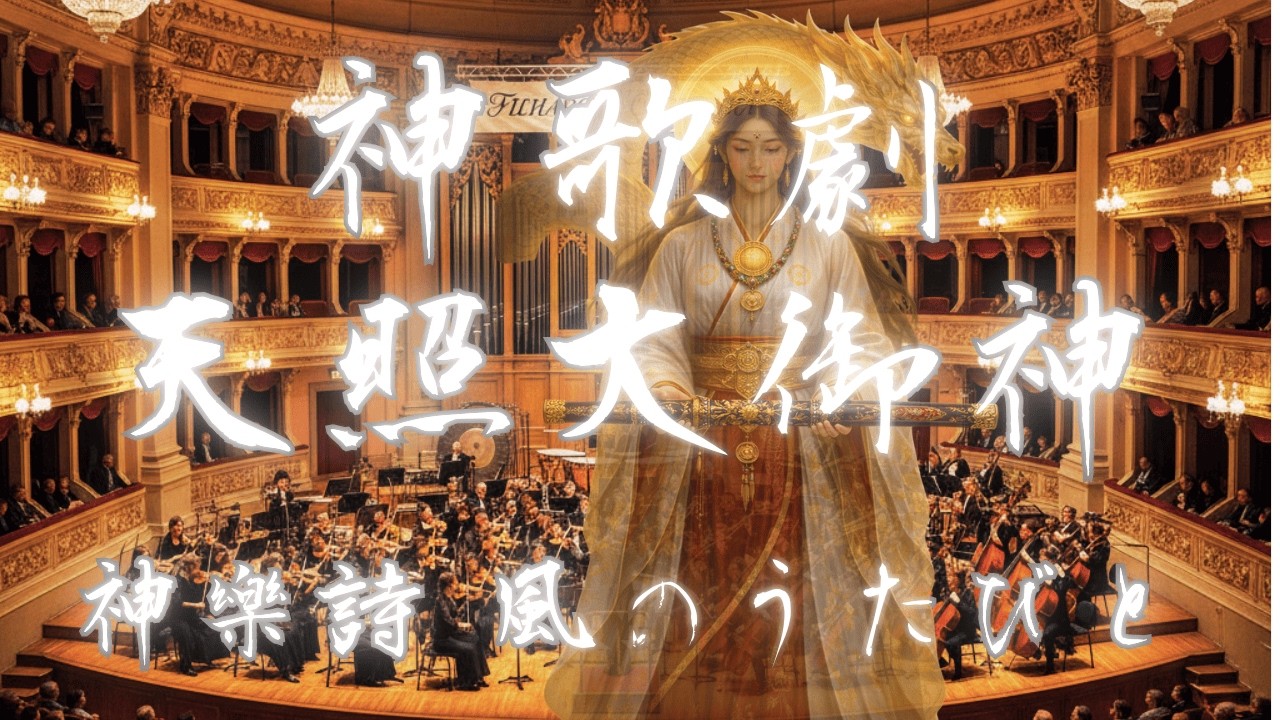 【神歌劇】天照大御神｜闇を払い、世界を照らす太陽の旋律。魂の岩戸を開く至高の祈り