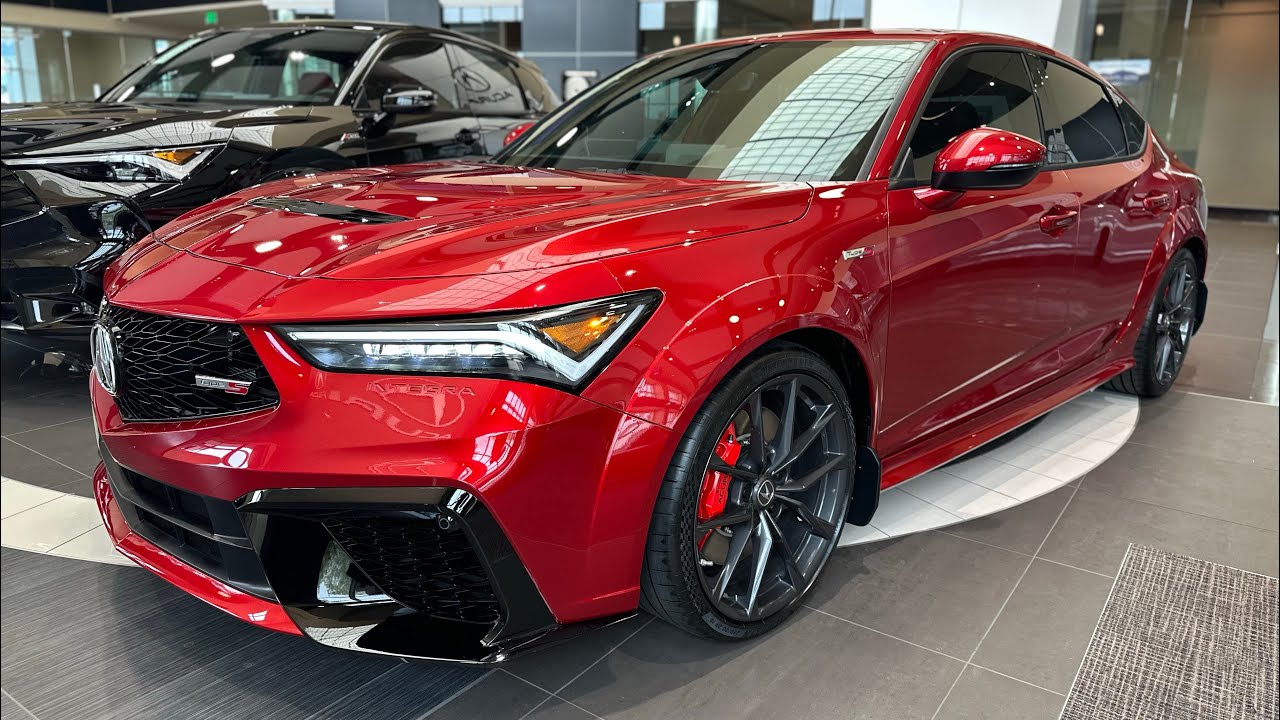 Прогулка по Acura Integra Type-S Performance Red 2026 года