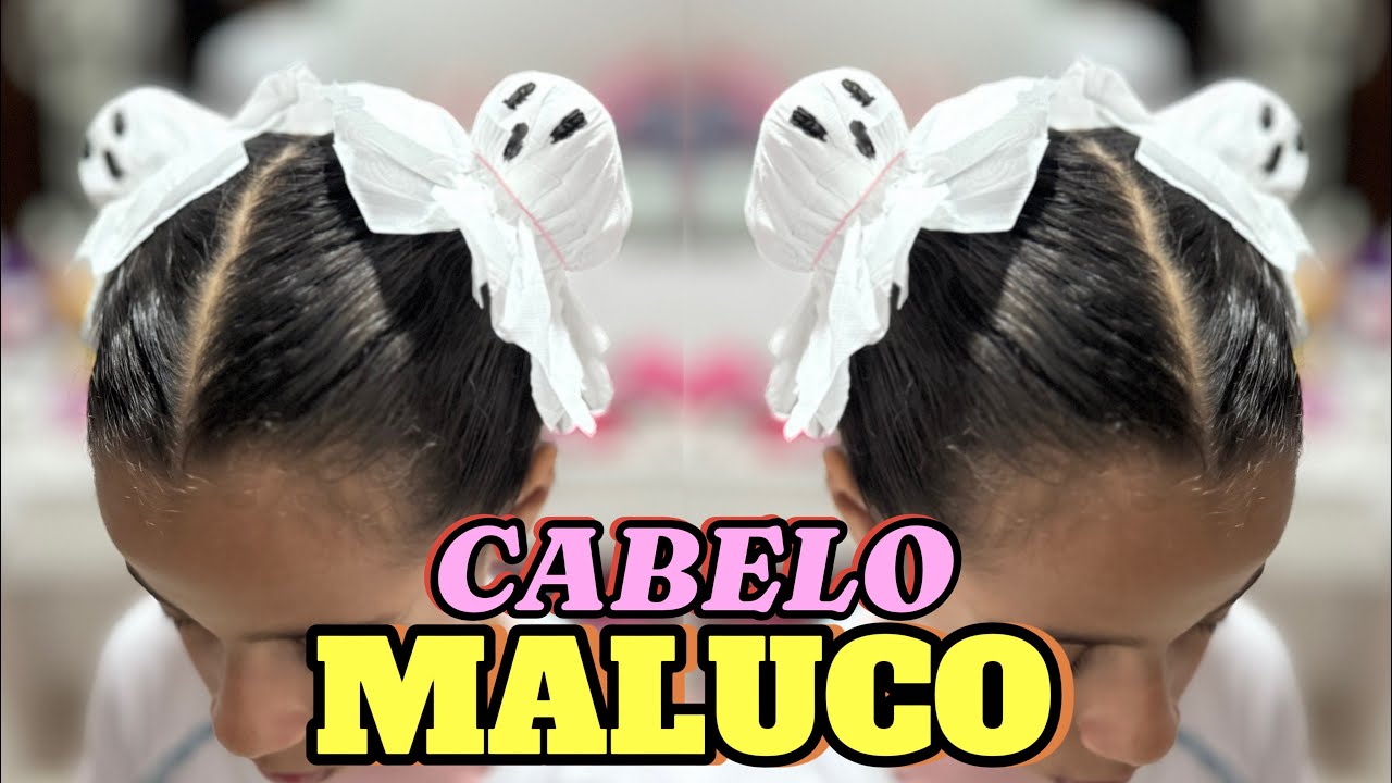 CABELO MALUCO | COMO FAZER PENTEADO FANTASMA.