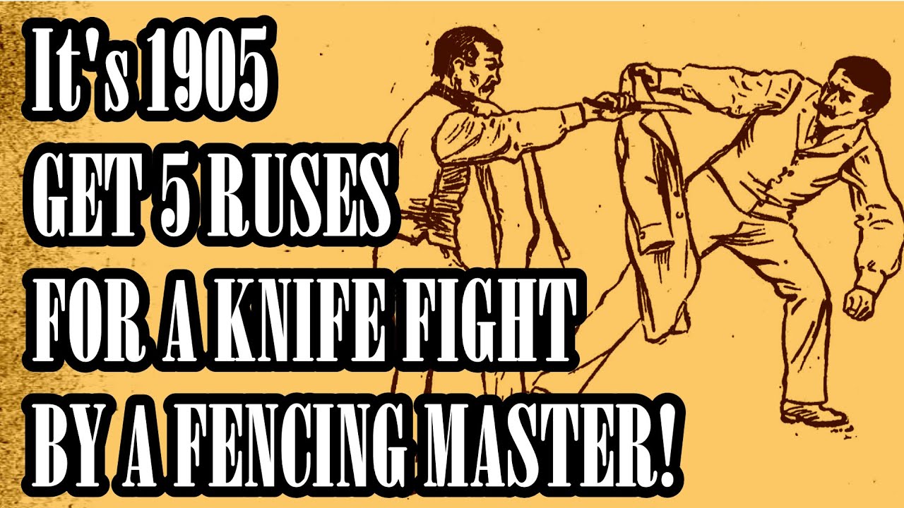 Dirty tricks to win a knife fight by Emil Andr&eacute; - defense de la rue