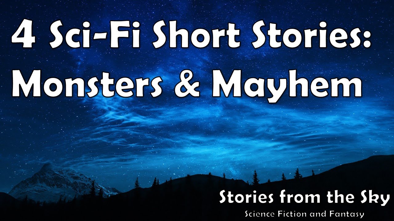 4 Sci-Fi Short Stories with MONSTERS & MAYHEM | Bedtime for Adults