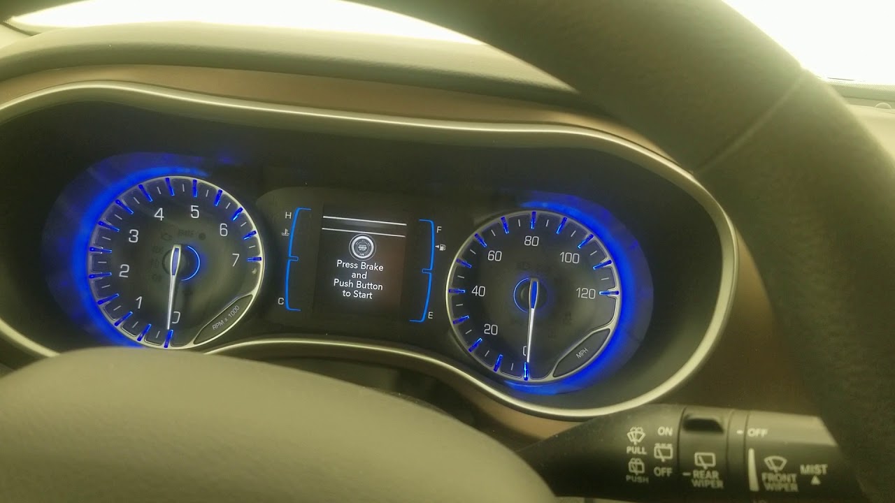 Chrysler Pacifica 2017-2018 годов не заводится