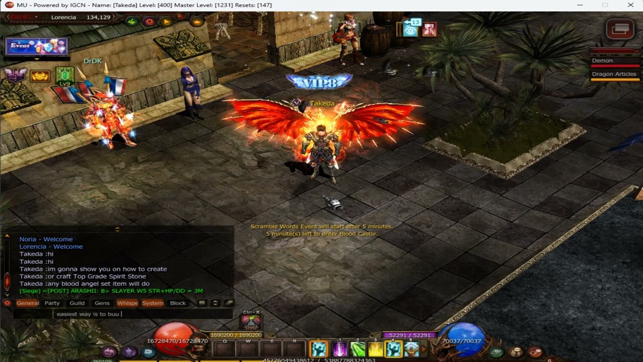 Dragon.mu How to Craft Top Grade Spirit Stone Mu Online Season 20