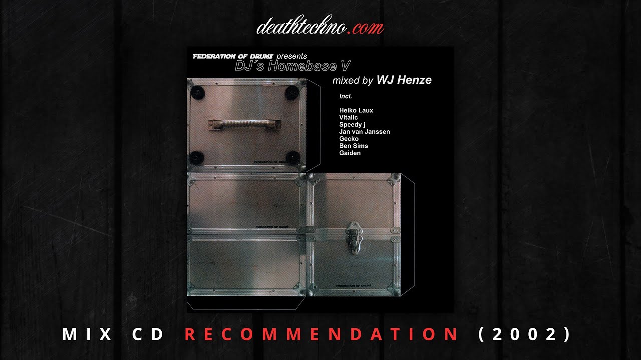 DT:Recommends | Federation of Drums - DJ's Homebase V - Wolf J&ouml;rg Henze (2002) Mix CD