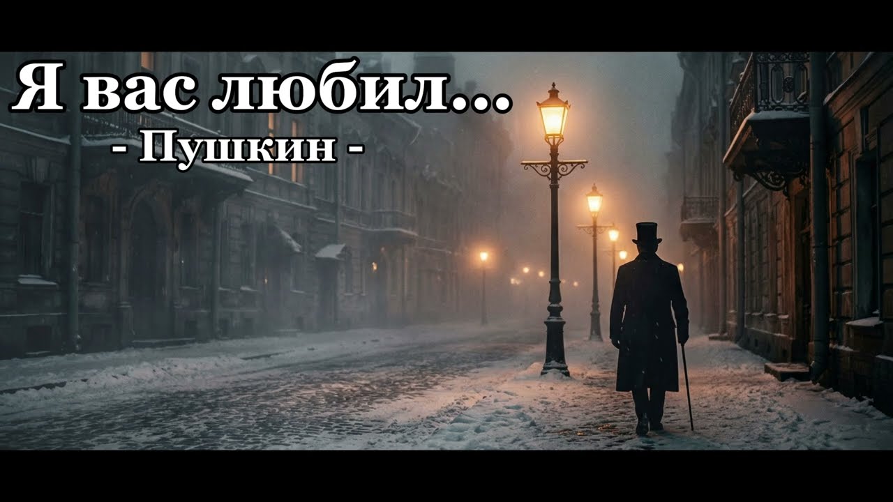 Я вас любил... — Пушкин | Русский романс