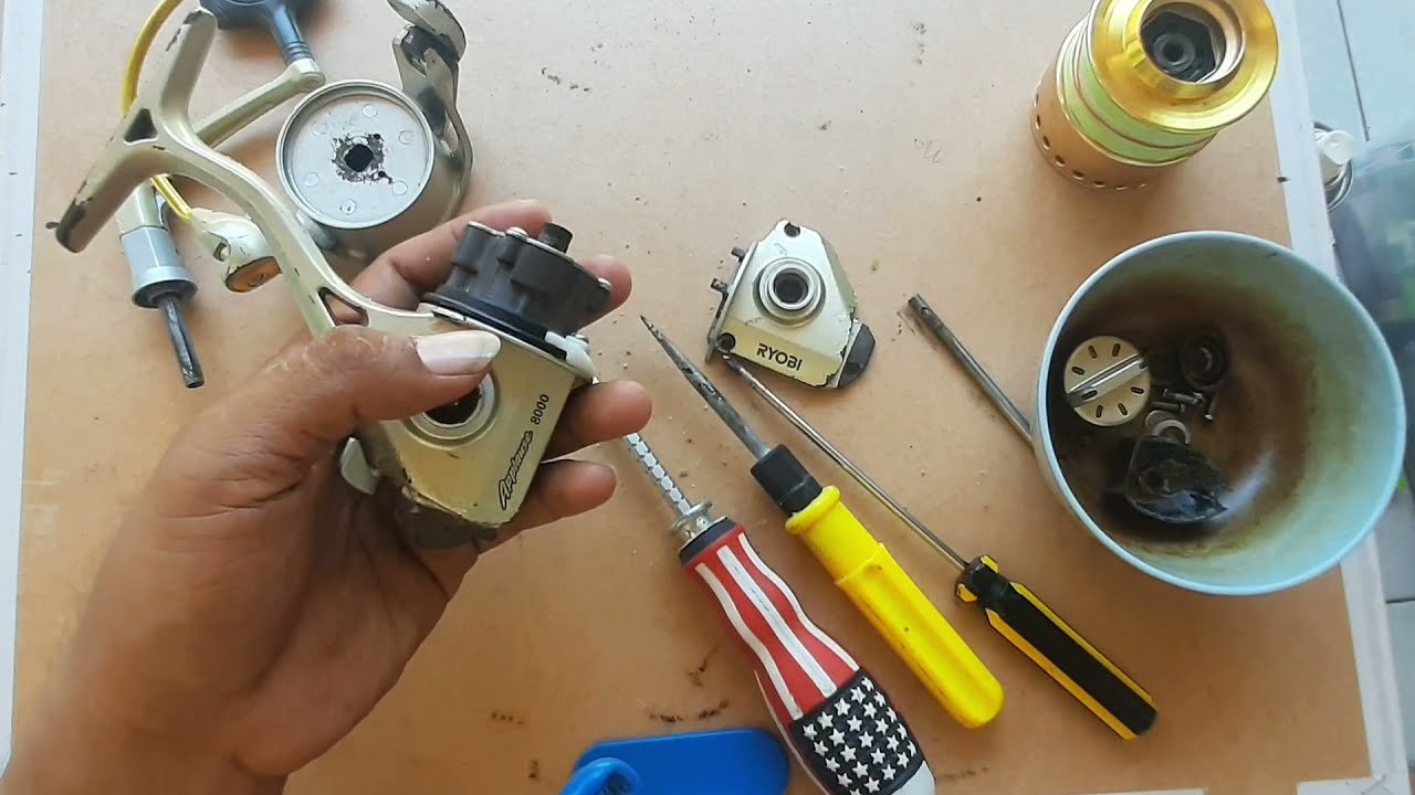 Perawatan Reel || Ryobi Applause 8000