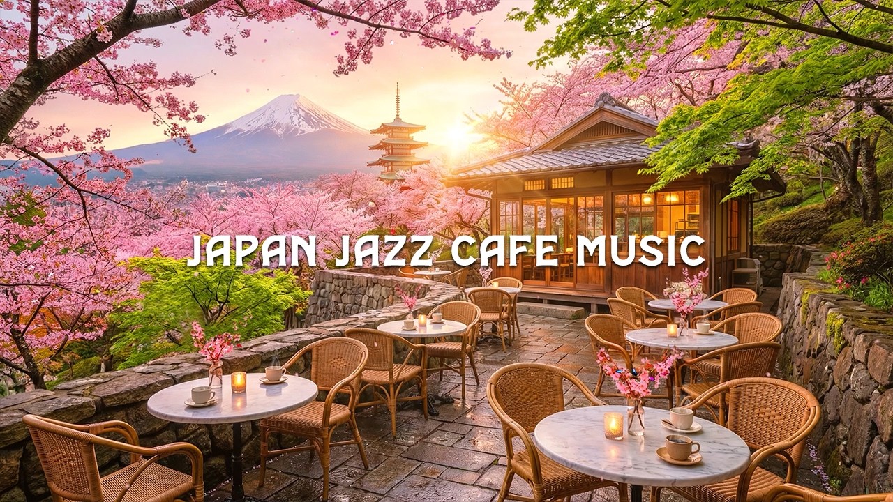 Japan Jazz Cafe Music ☕🌸 Morning Coffee Jazz with Smooth Piano Jazz For Study & Focus (勉強 集中)