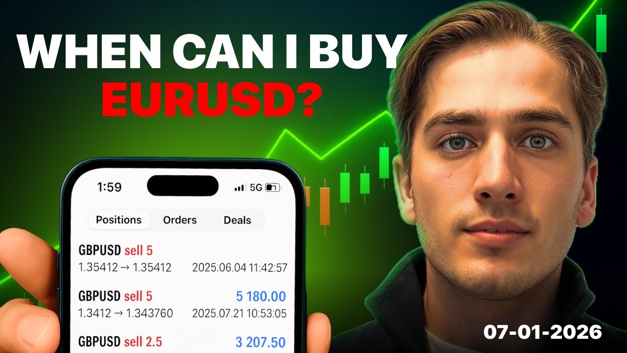 WHEN AM I BUYING EURUSD?! GOLD TP? - Forex Market Outlook Ep. 102