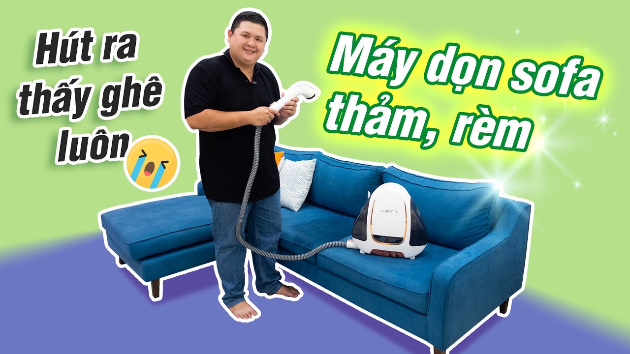Mình đã tự giặt salon, thảm ở nhà rồi, ngon ghê: Uwant B100