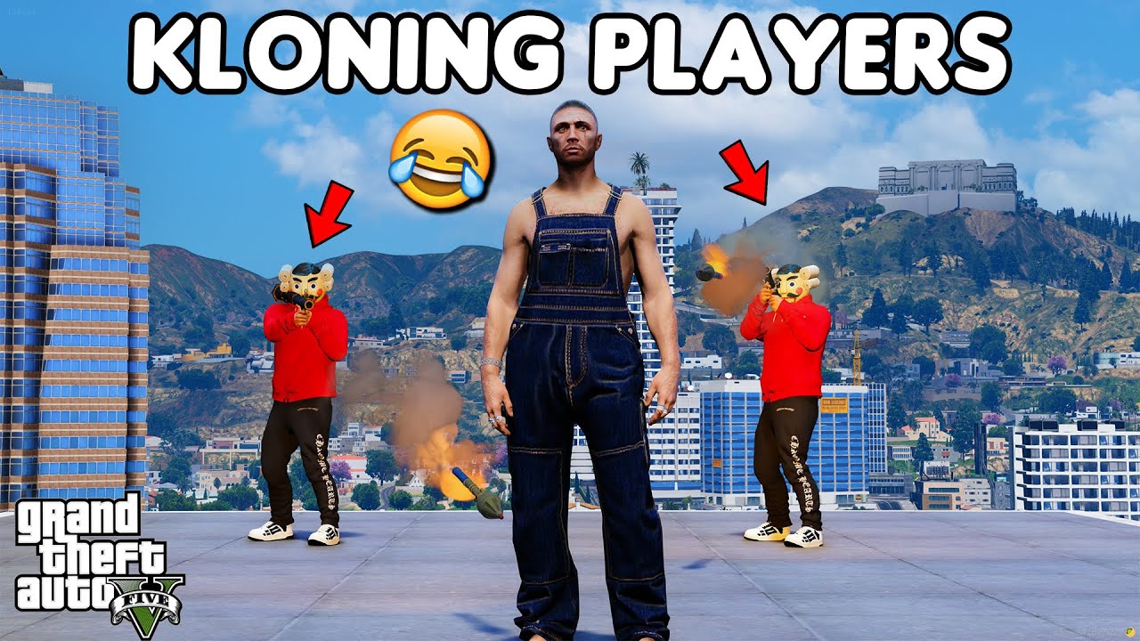 KLONING PLAYERS - GTA 5 ROLEPLAY