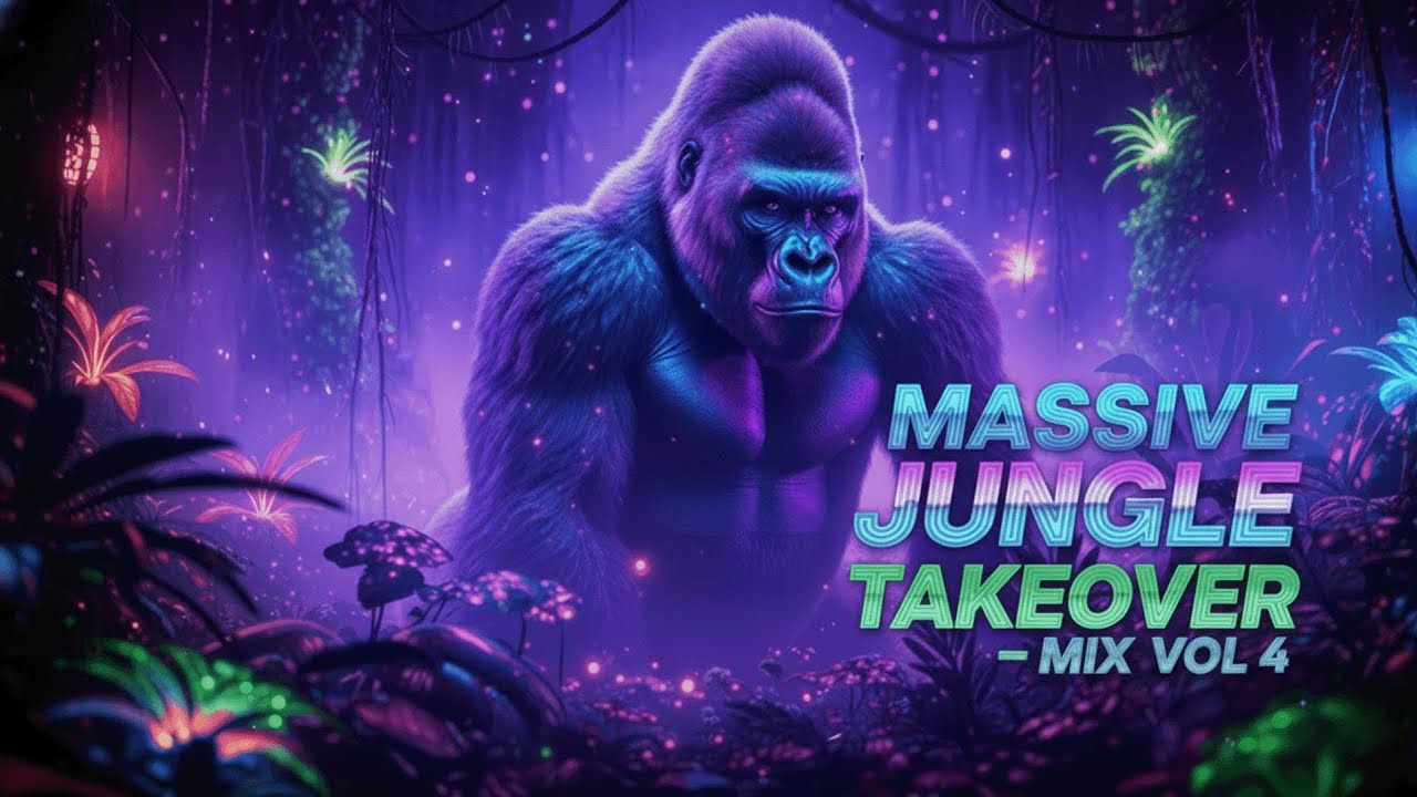 Jungle Drum & Bass Mix Vol.4 🐾 | Raw & Underground Breaks | Jungle 2025