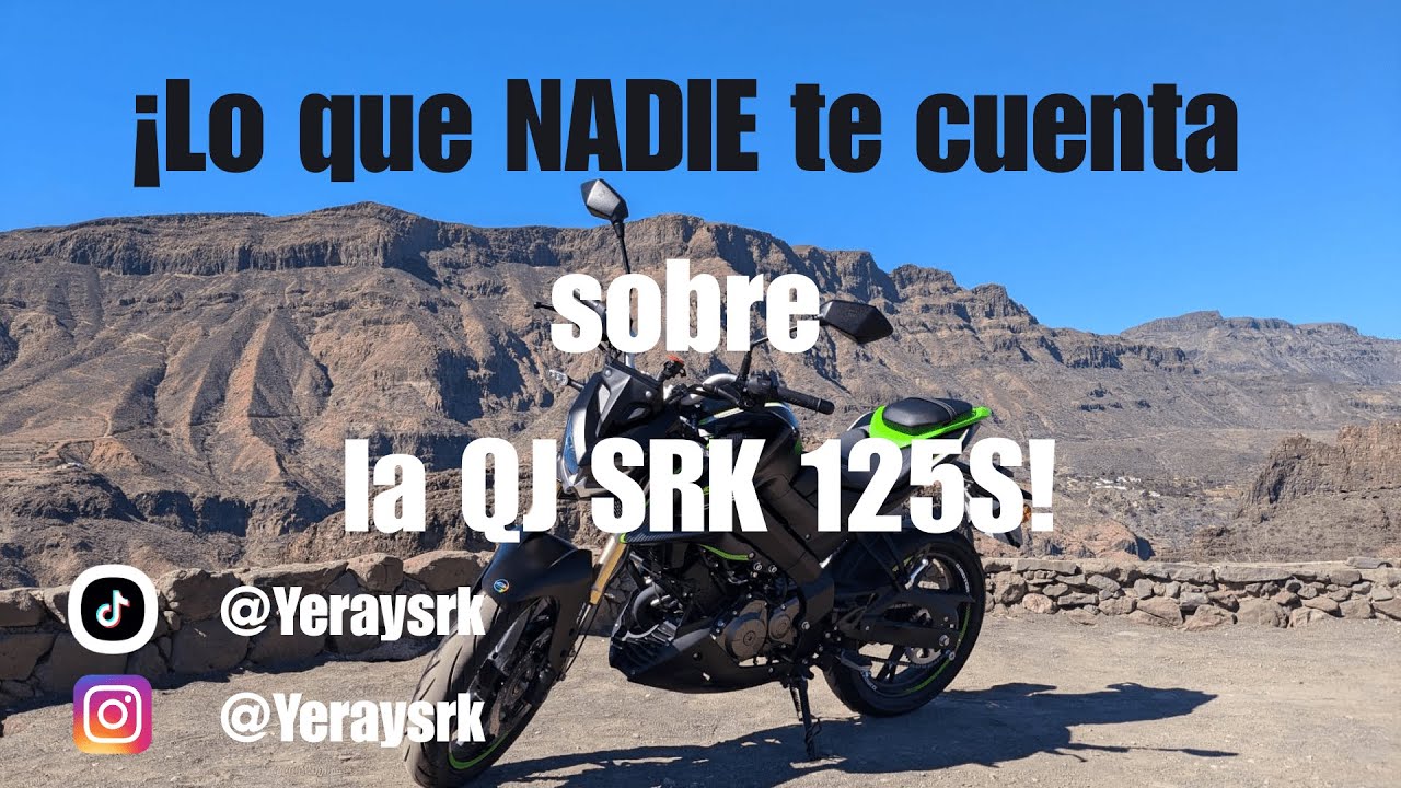QJ Motor SRK 125s ¡Lo que NADIE te cuenta! Review completa