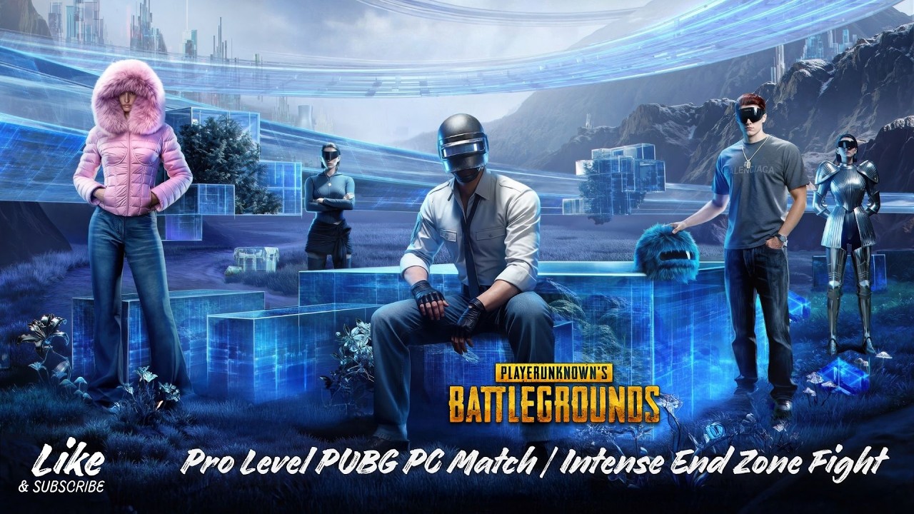 🔥 INSANE PUBG PC Gameplay | Pro Level PUBG PC Match | Intense End Zone Fight 💀