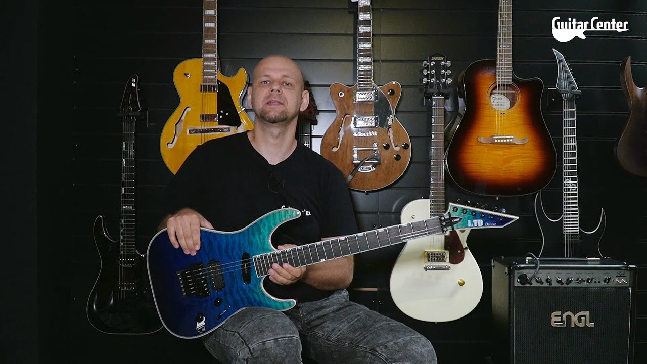 ESP LTD MH-1000HSQM VSHFD | Guitar Center PL