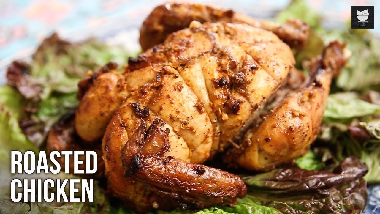 Easy Whole Roasted Chicken Recipe | Oven-Roasted Chicken at Home