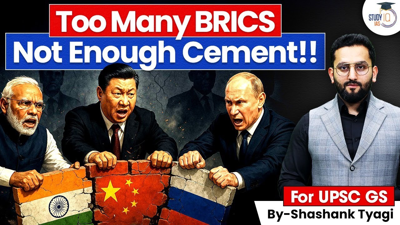 Why Is BRICS Failing to Challenge the West? | Geopolitics Simplified | UPSC | StudyIQ IAS