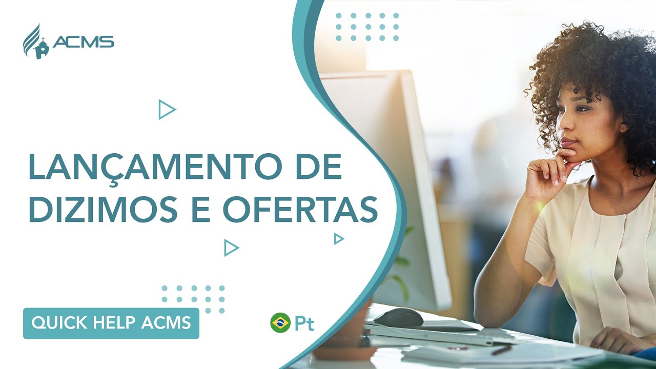 Lançamento de Dizimos e Ofertas