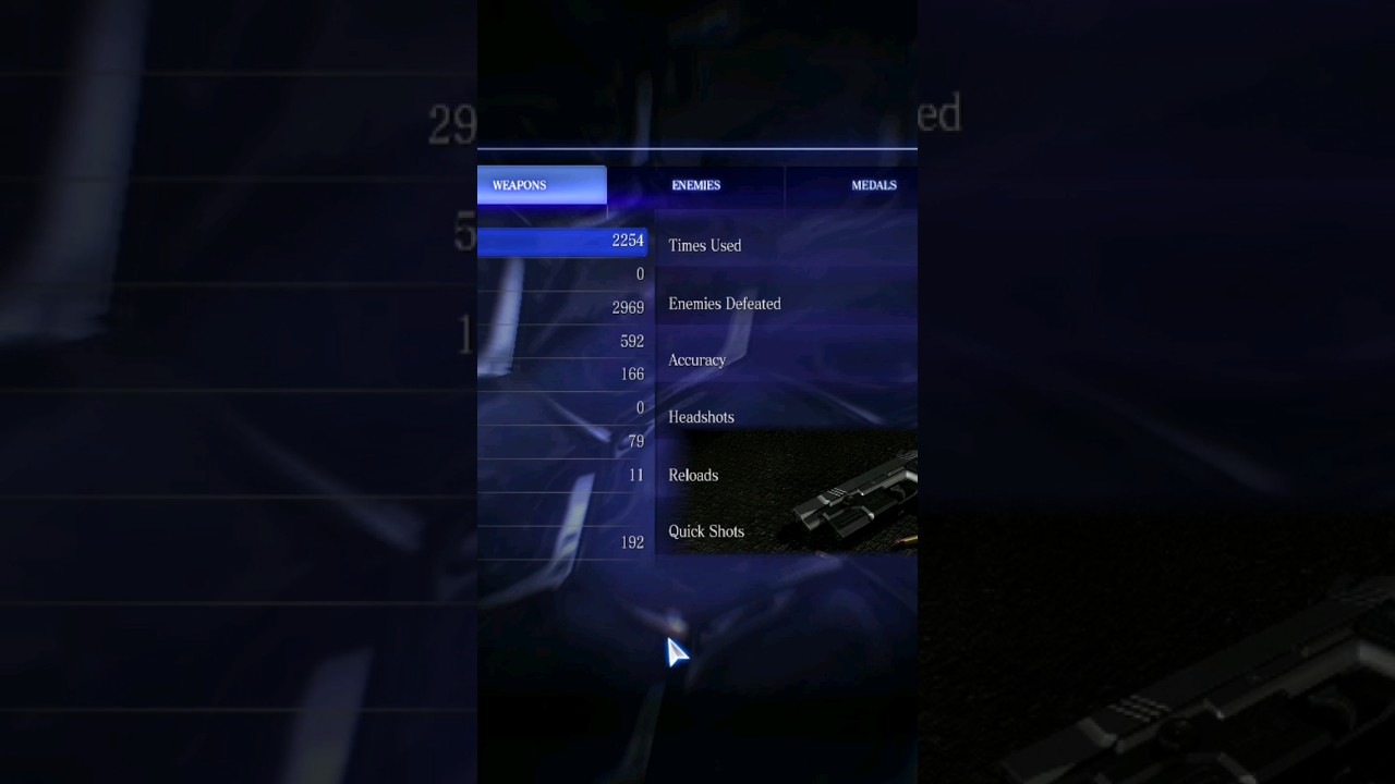 RESIDENT evil 6 weapon 🔪🔫