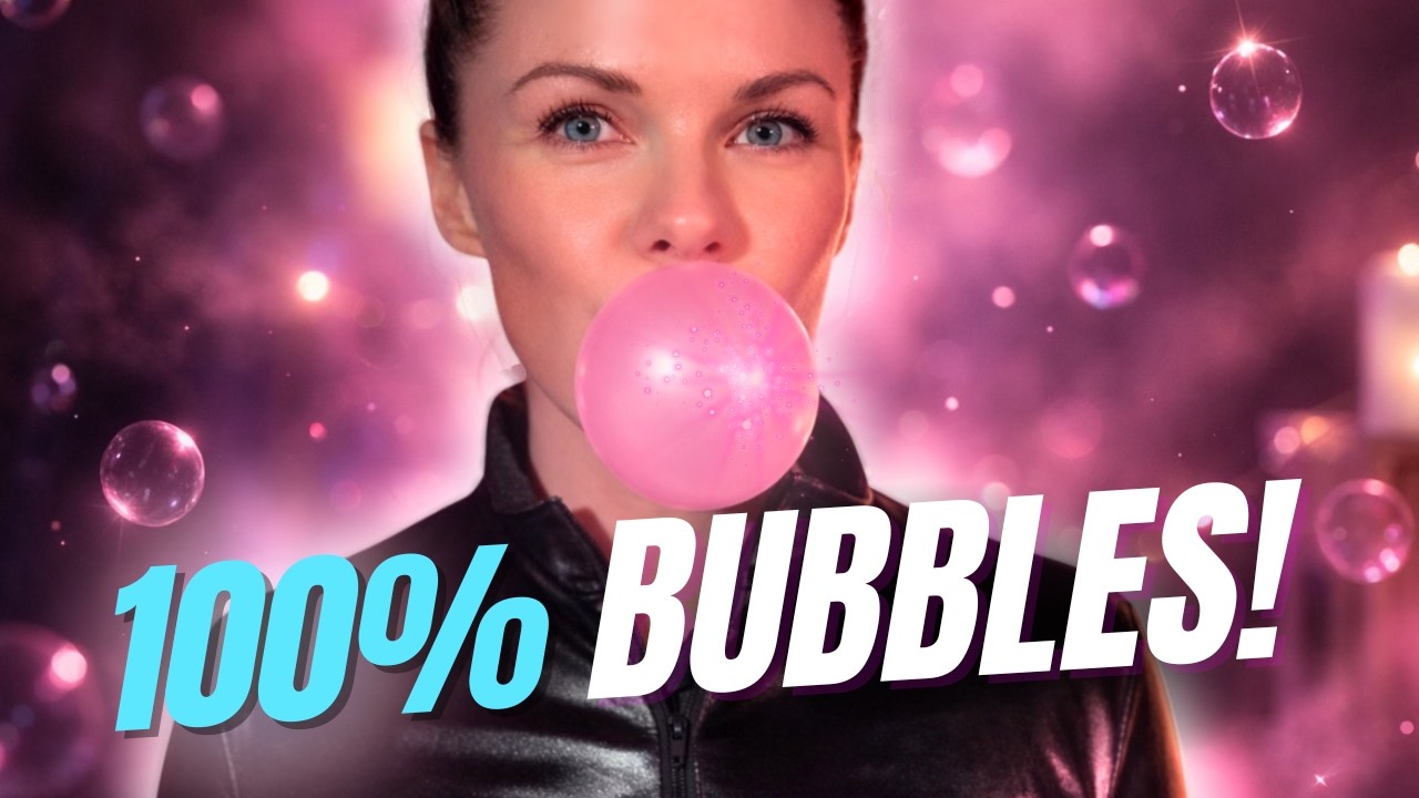 ASMR Bubblegum Tingles for Stress Relief 🌙  [no talking]