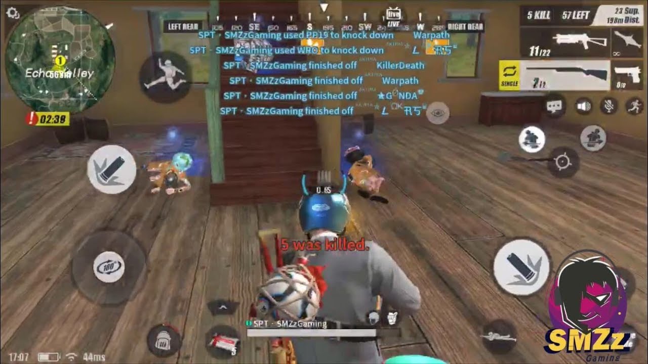 ROS : 1 Vs 5 Epic gameplay 22 kill | No bot | Full gameplay EP.3 🔥🔥