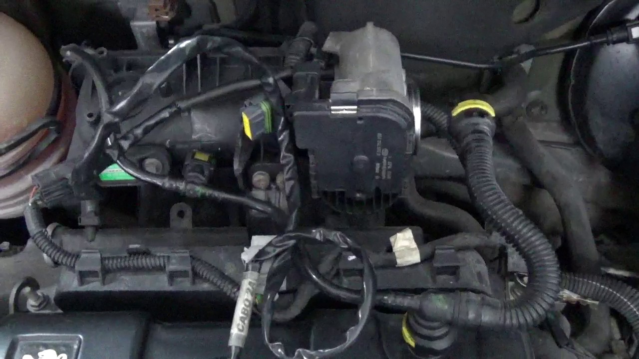 Teste de Corpo de Borboleta Peugeot 207 com Aparelho microcar e Scanner Napro