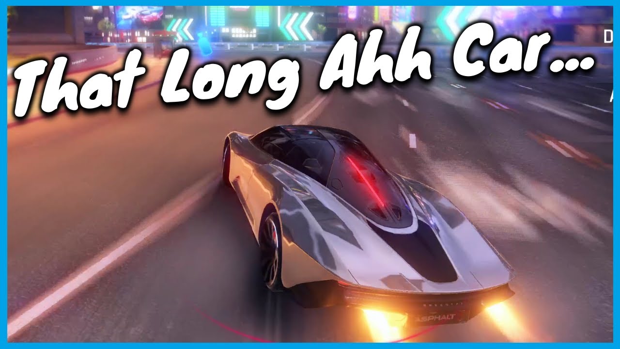 Эта длинная машина... | Asphalt 9 6* McLaren Speedtail Мультиплеер