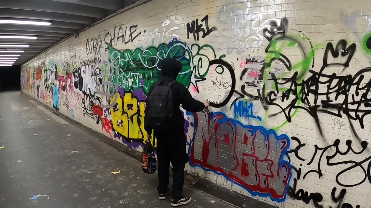CCTV CREW TRIP TO EDINBURGH GRAFFITI