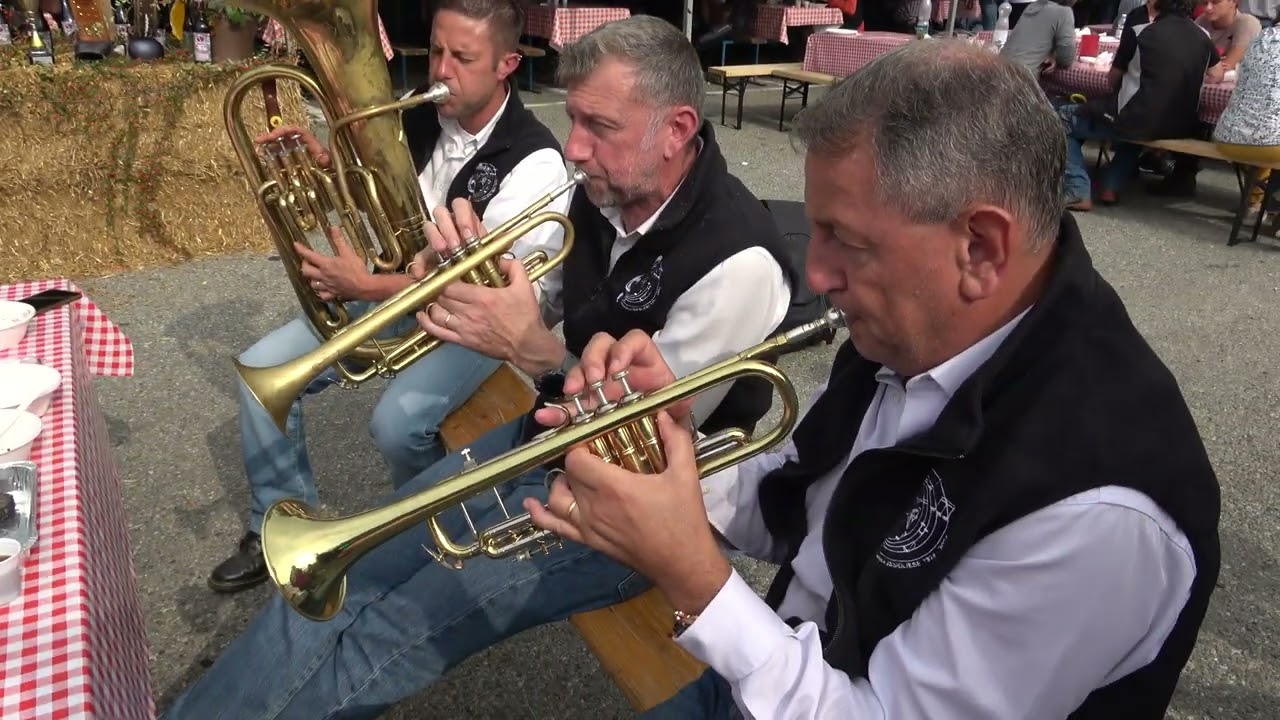 VICO CANAVESE ( TORINO ). Quintet della Valchiusella alla Fiera autunnale.11 10 25.