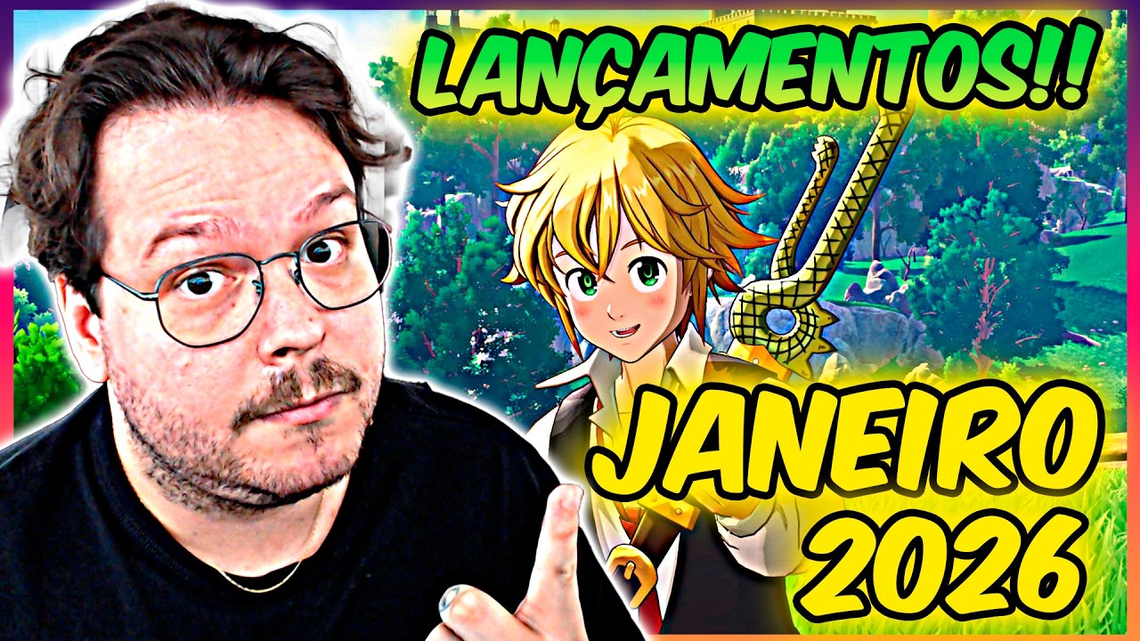 CONFIRA OS MELHORES LAN&Ccedil;AMENTOS DE GAMES PARA JANEIRO DE 2026!!