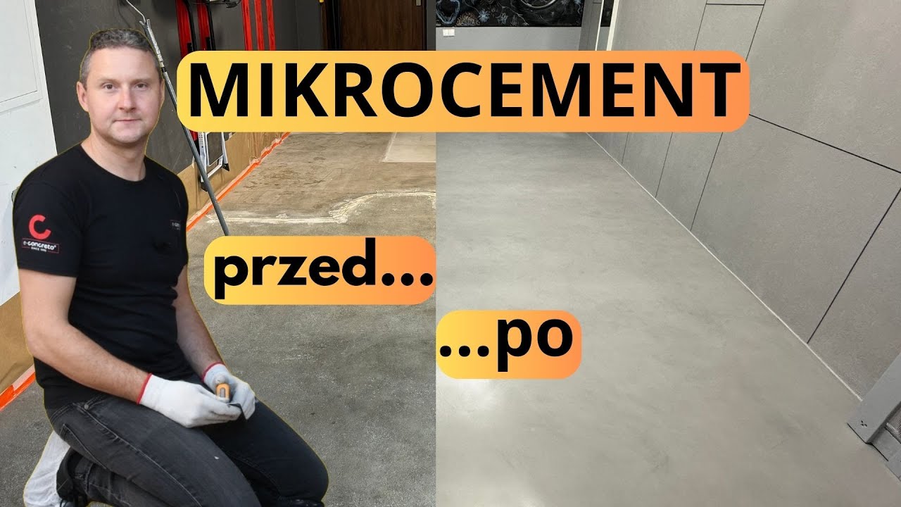 MIKROCEMENT NA PODŁOGĘ - JAK WYKONAĆ? PORADNIK KROK PO KROKU | Posadzka z MIKROCEMENTU instrukcja