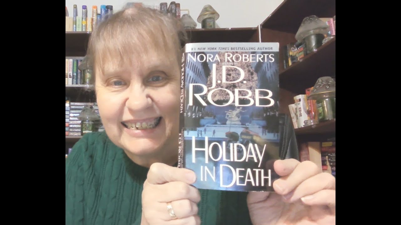READING HOLIDAY IN DEATH 7 PLUS MIDNIGHT IN DEATH 7.5 CHRISTMAS with Eve & Roarke & Cast JD ROBB