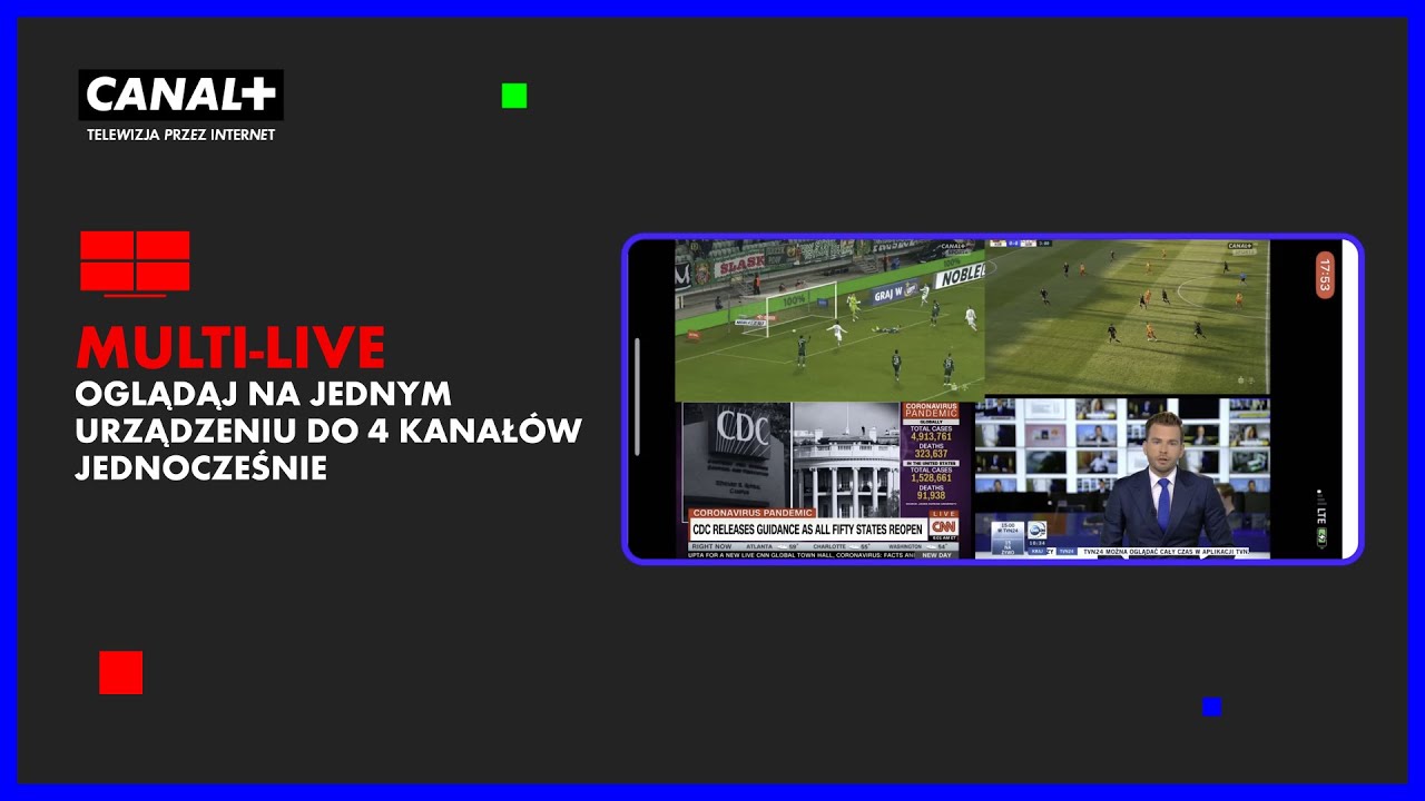 NOWY CANAL+ | Dodaliśmy funkcję MULTI-LIVE