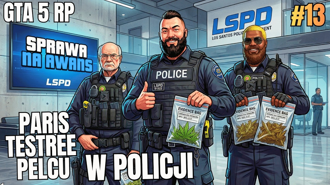 Victor, Teddy i Szon pracują na awans - VECTOR I SHARPEDO - ODC 13 [TESTREE PARIS PELCU GTA 5 RP]