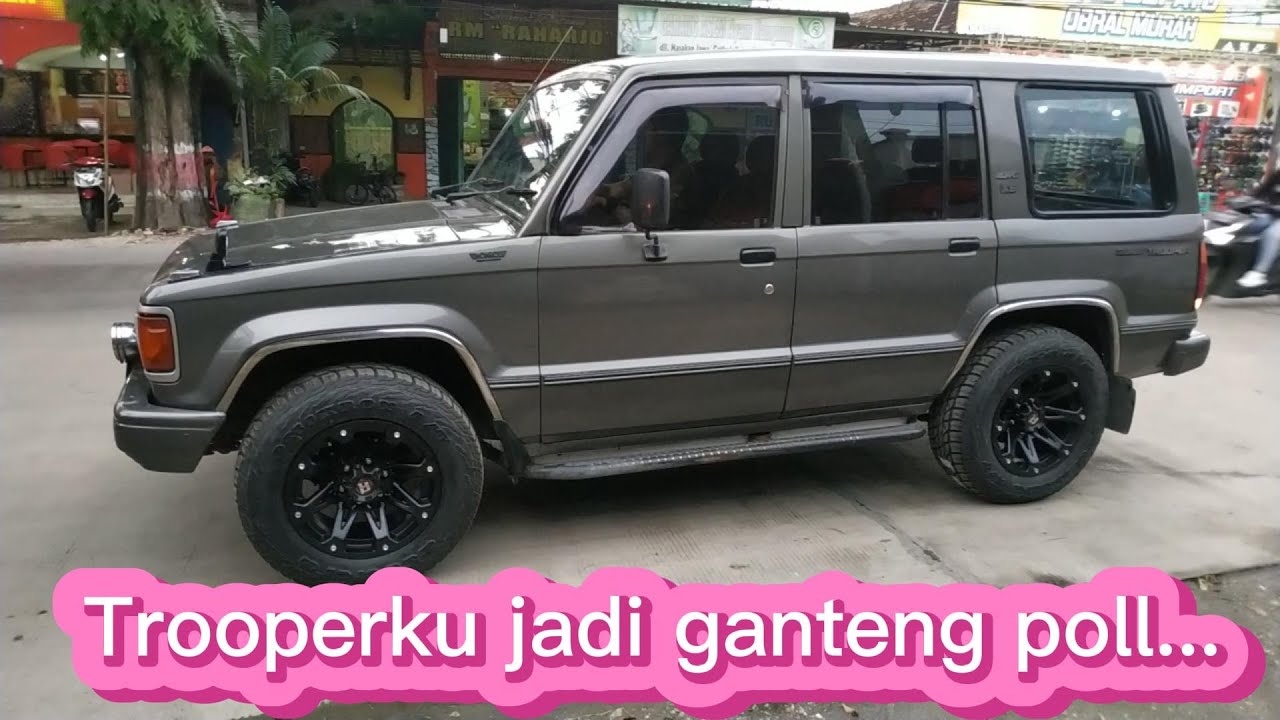 Trooper impian  ganti ban dan velg jd ganteng#trooper #trooperindonesia #troopernusantara