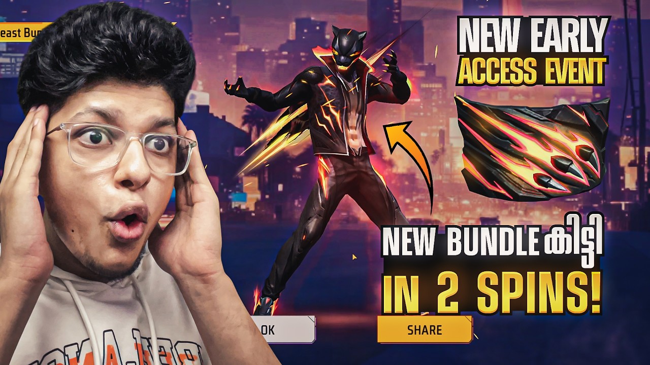 New Carnival Ring Event Spin ചെയ്തു 😱 New Bundle 2 Spinൽ കിട്ടി 😨 Free Fire Malayalam 