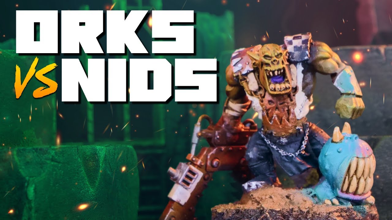 Orks vs Tyranids - A Live Warhammer 40k Battle Report