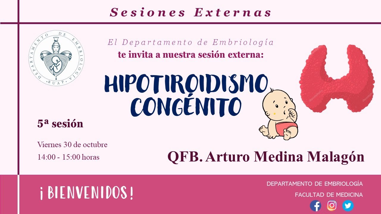 QUINTA SESIÓN EXTERNA: HIPOTIROIDISMO CONGÉNITO