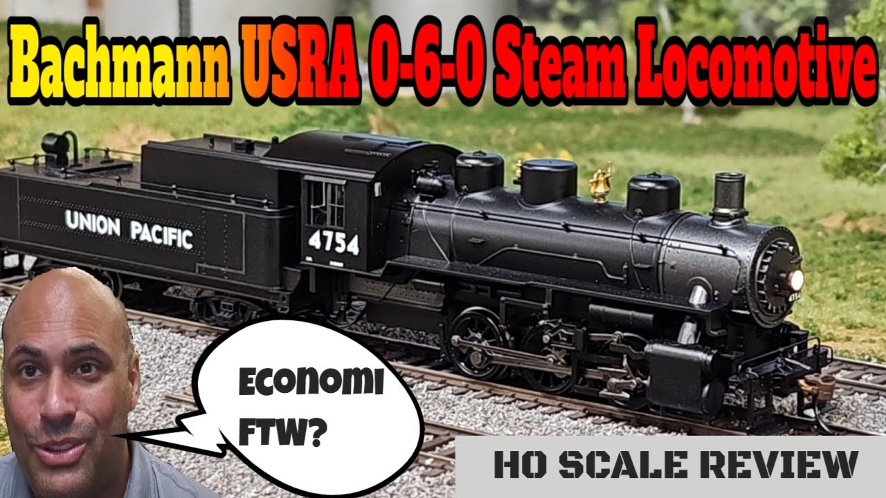 Bachmann HO USRA 0-6-0 Steam Locomotive Review: Economi Sound/DCC!  Is it a good value?