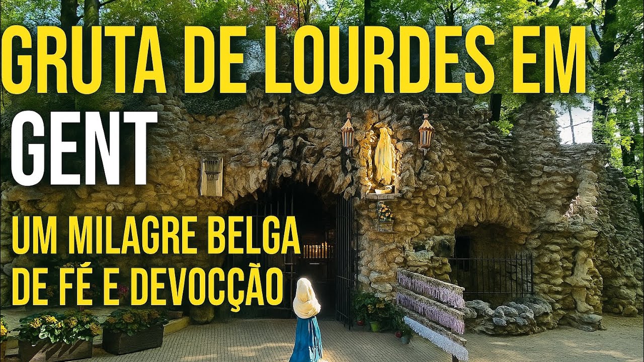 Gruta De Lourdes Em Gent: Um Milagre Belga De F&eacute; E Devo&ccedil;&atilde;o