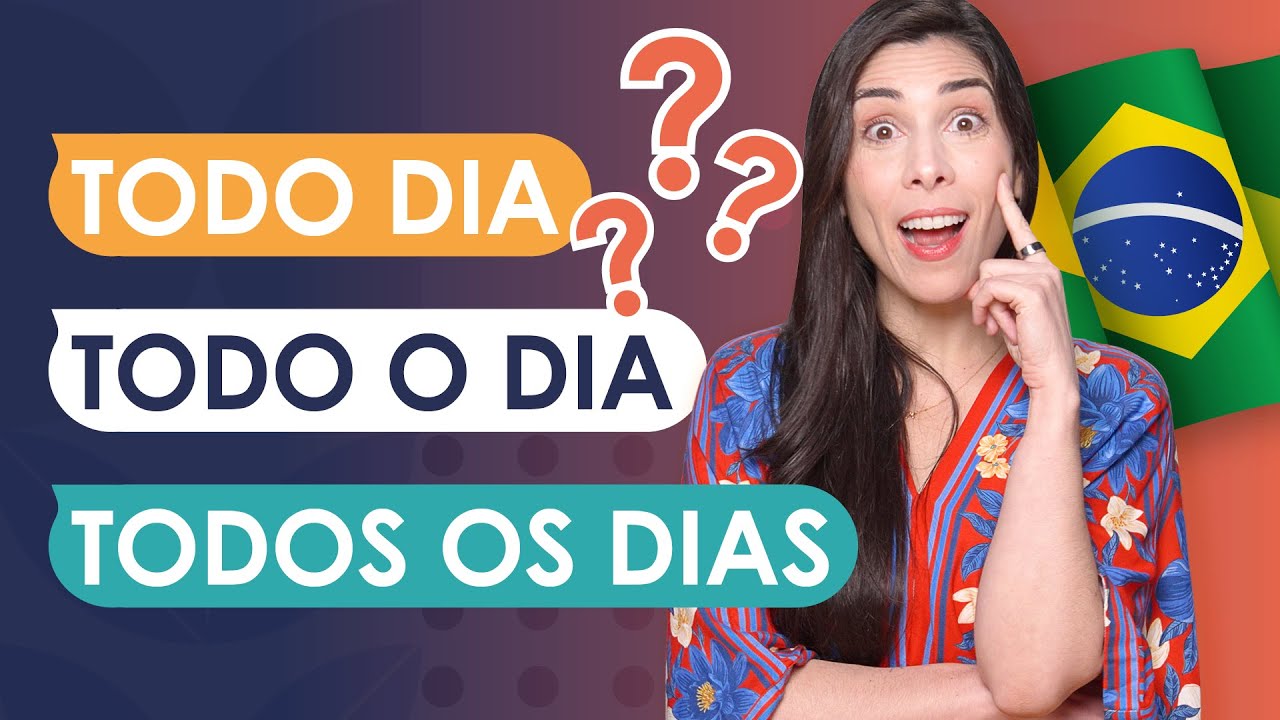 STOP Confusing Tudo and Todo! Learn the Difference in Minutes | Brazilian Portuguese