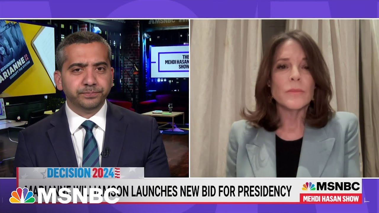 Marianne Williamson's primary campaign against President Biden