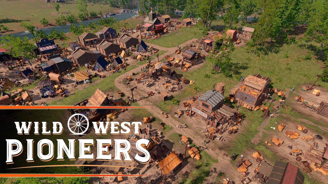 Wild West Pioneers - Первый взгляд(Ранний доступ) - Градостроительство на Диком Западе #1