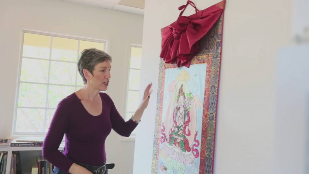 How to Hang a Thangka. How to Roll a Thangka.