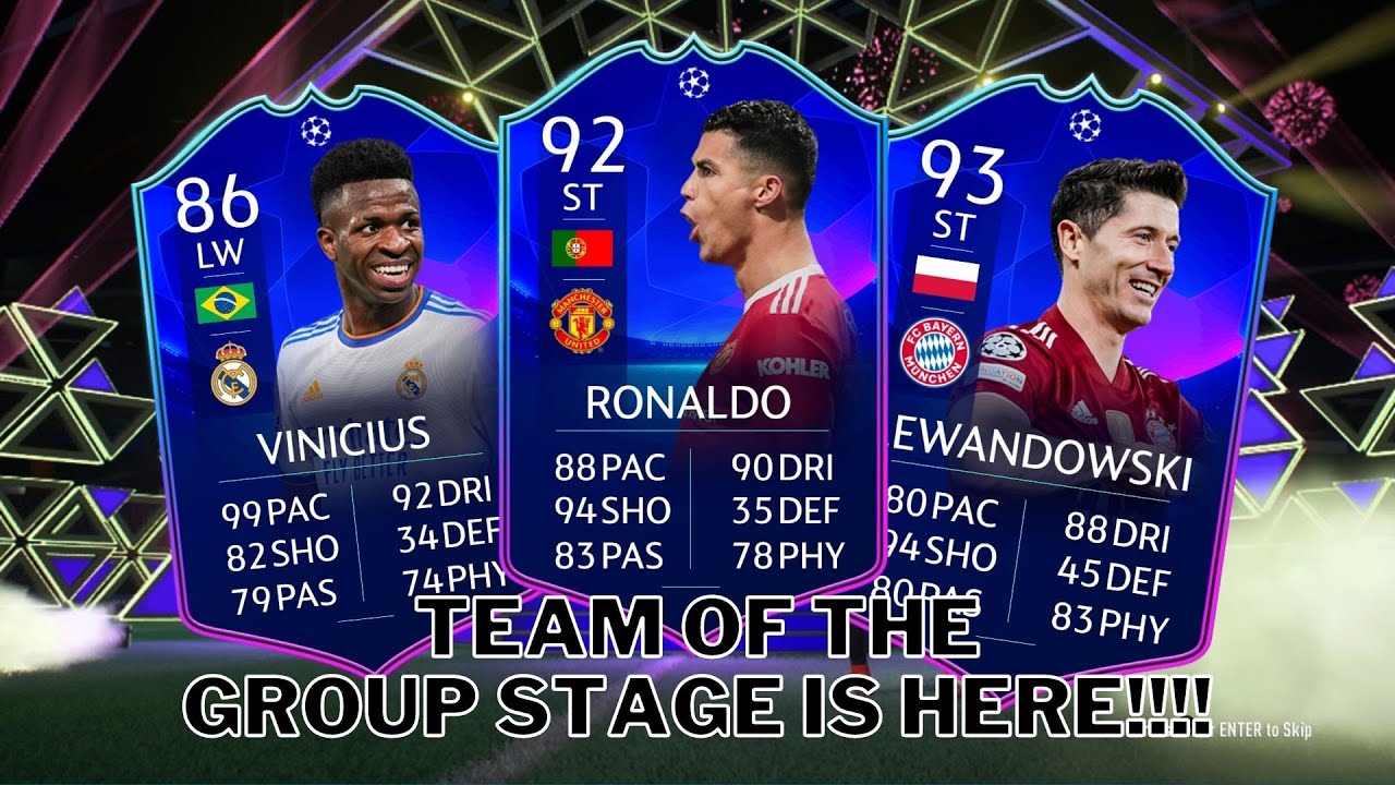 Team Of The Group Stage Is Here!!!