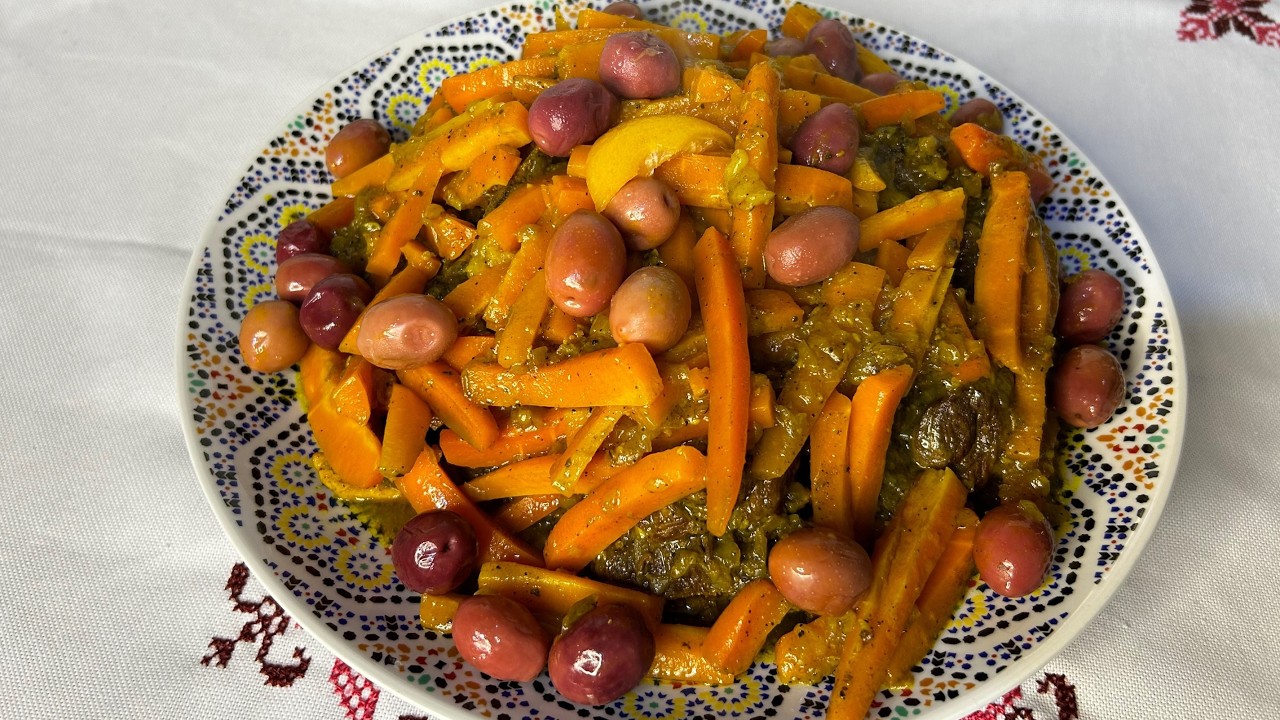 طريقتي في تحضير طبق اللحم بالجزر