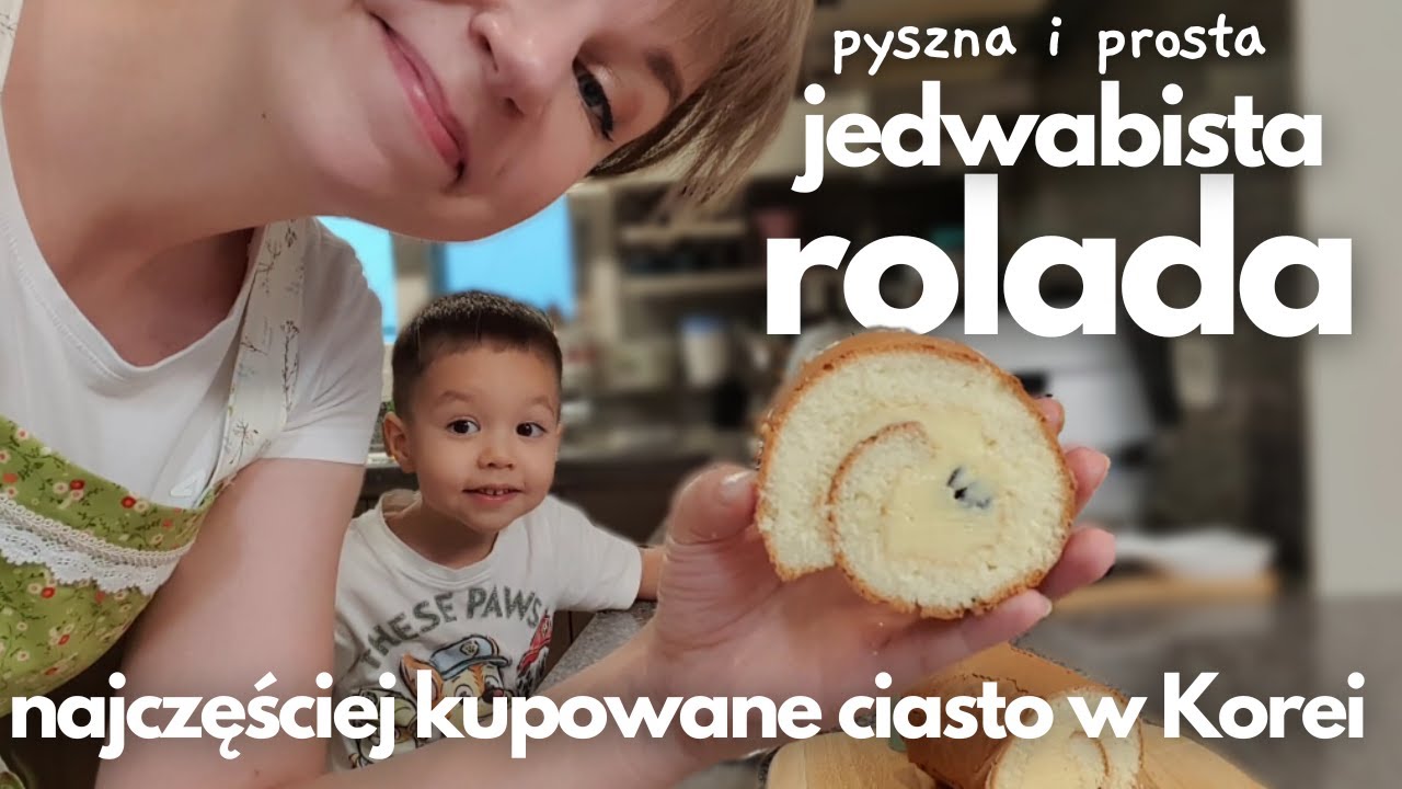 Przepis na pyszną roladę - najlepiej sprzedające się ciasto w Korei