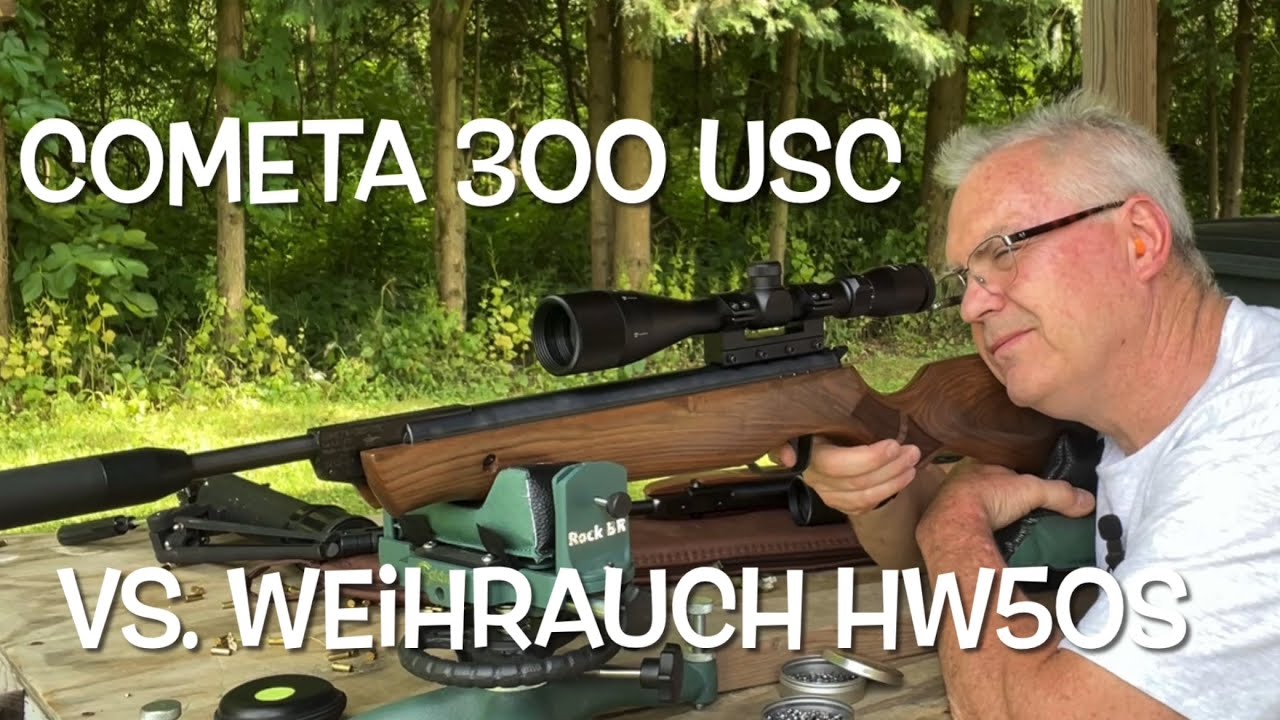 Cometa 300 USC против Weihrauch HW50 на дистанции 25 ярдов, побеждают лучшие группы!