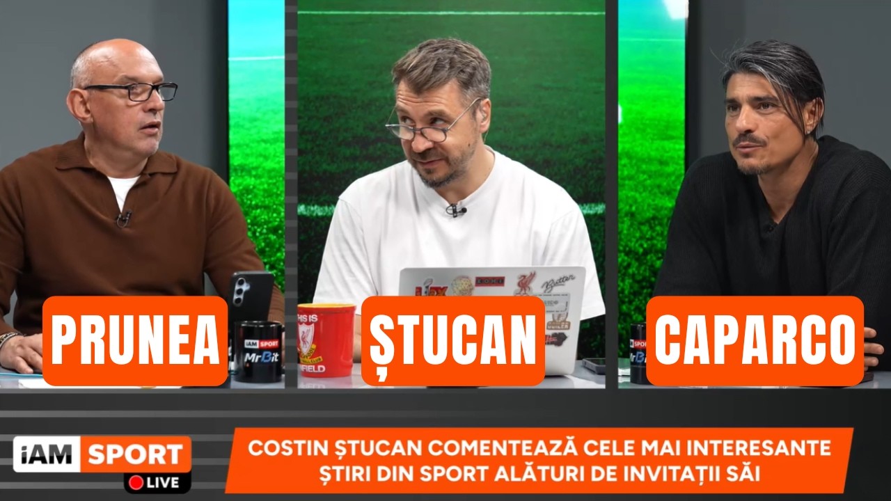iAMsport LIVE - 15 Aprilie | U CLUJ A PUS CRAIOVA LA PUNCT. Ștucan x Prunea x Caparco