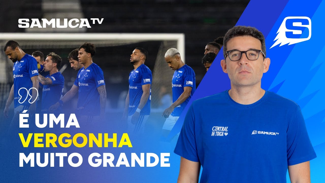 SAMUEL VENÂNCIO DESABAFA APÓS VEXAME DO CRUZEIRO CONTRA O BOTAFOGO
