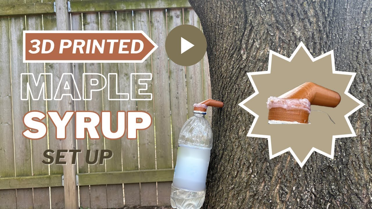 How to Make Maple Syrup at Home With a 3D a Printer